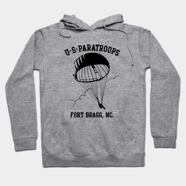 Mod.2 United States Paratroopers Fort Bragg Hoodie by parashop